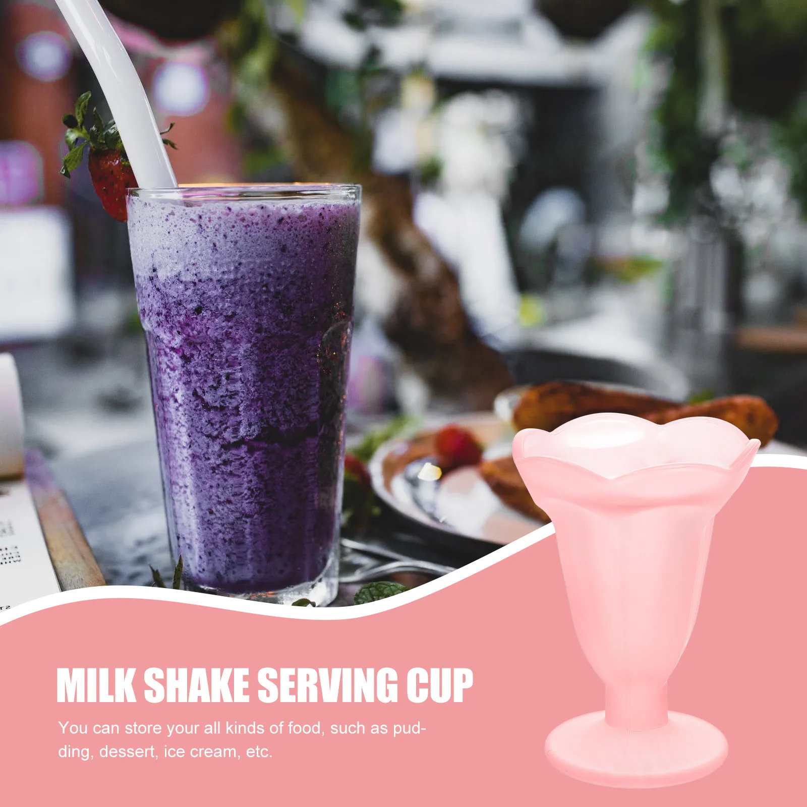 

Винтажная матовая стеклянная чаша для десертов с цветным высоким основанием, стакан для мороженого, стакан для пудинга, стеклянные стаканы для мороженого сандэ