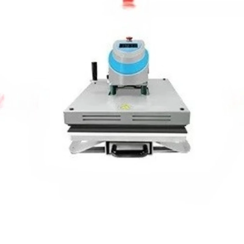 Garment printing heat transfer machine, pneumatic single - station shaking and pulling set for heat sublimation hot stamping
