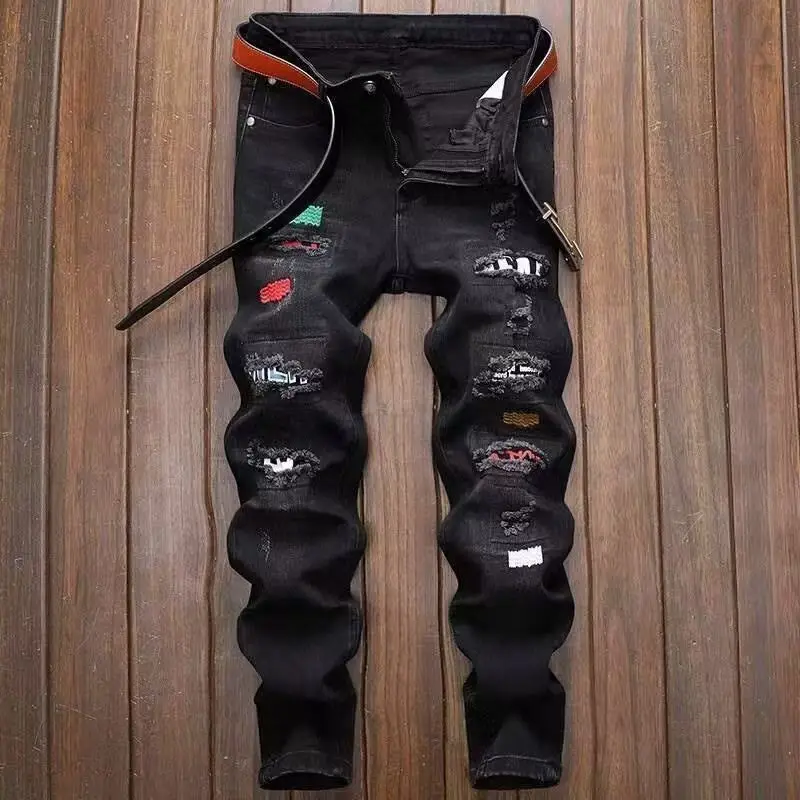 

2026 autumn men Comfortable Breathable High-Quaity jeans Classic Denim Skinny Jeans Male spring men's High Quality Trousers