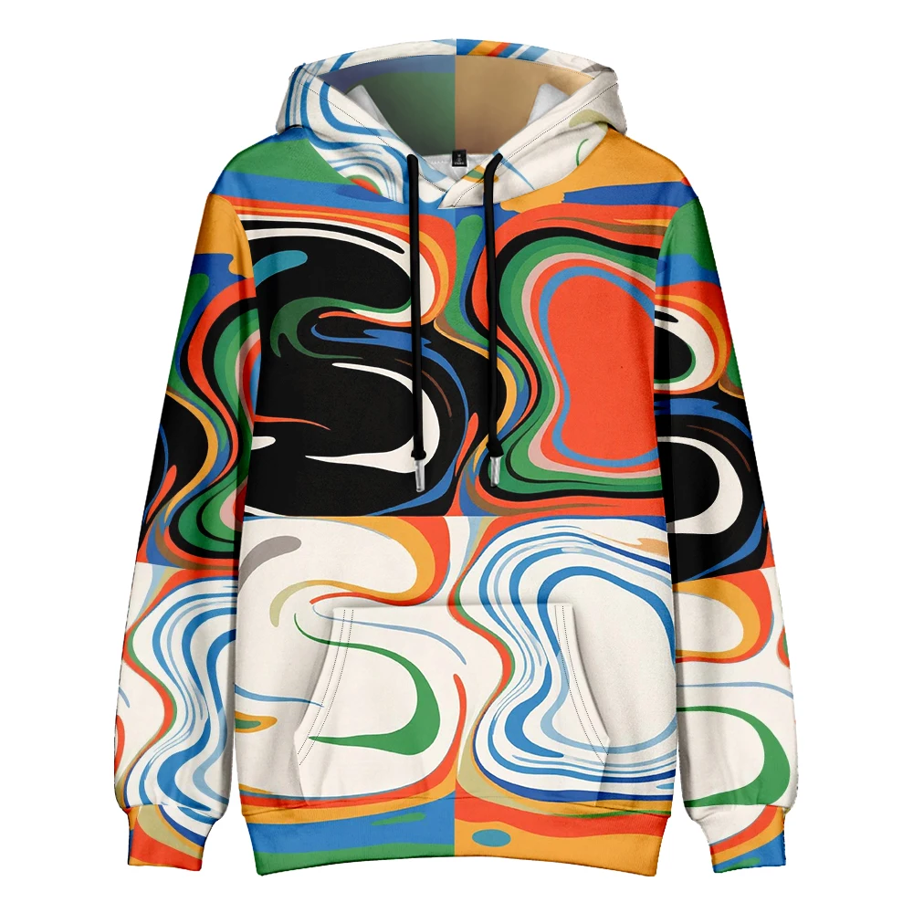 

Color Block Matching Hoodies for Couples Long Sleeve Soft Unisex Winter Pullover for Theme Parks, Christmas Photos, Group Events