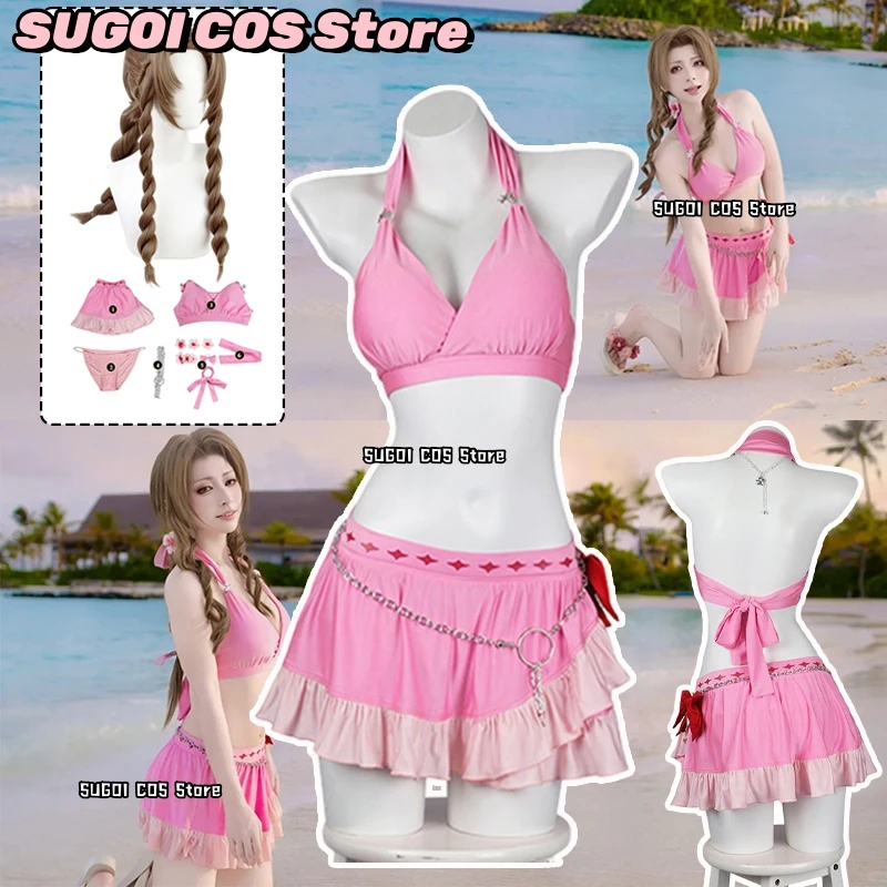 FF7 Aerith Cosplay … - image