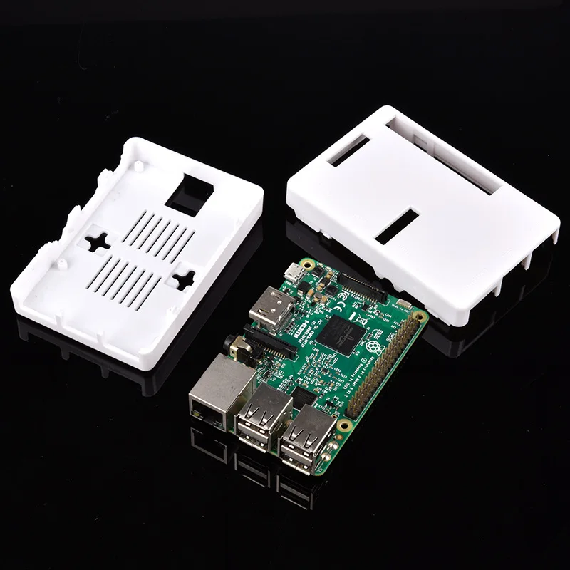 Premium Black Case Boxes Raspberry Pi 2 B Case Cover Enclosure Box ABS V2 Raspberry Pi box