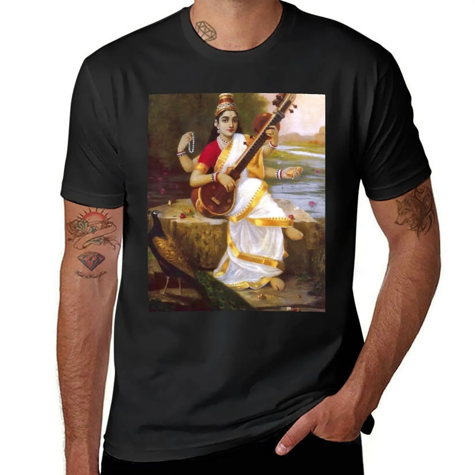 Saraswati T-Shirt tops Blouse cute tops sublime men clothing