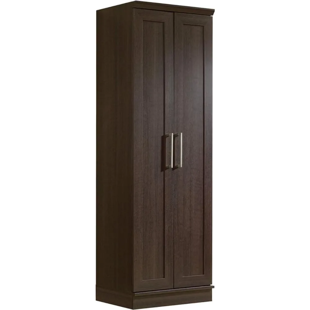 

Sauder HomePlus Storage Pantry cabinets, L: 23.31" x W: 17.01" x H: 71.18", Dakota Oak finish