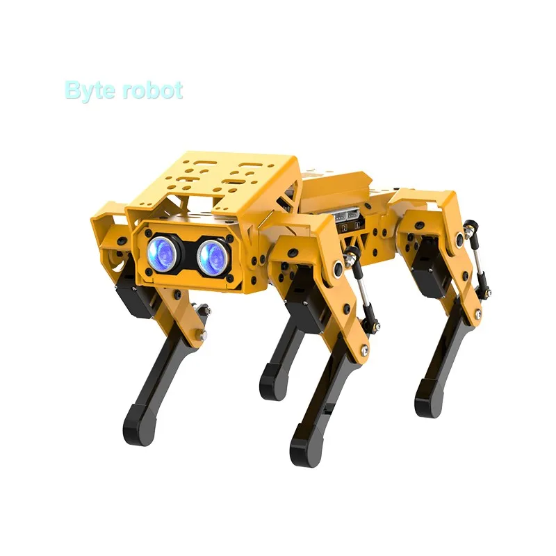 ESP32 Quadruped AI Robot Dog Mechdog Intelligent Visual Bionic Robotics Kit for Arduino for Python Graphical Programmable Robot