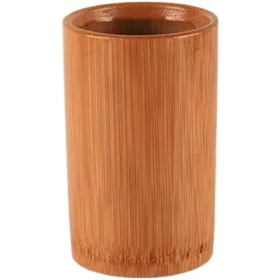 Parabrisas de bambú natural individual para el hogar, medicina tradicional china hervida, salón de belleza, juego completo de tazas de bambú de tamaño extra
