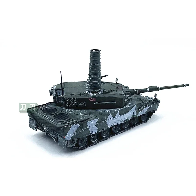 1:72 Scale PVC Plastic Norway Leopard 2A4 Main Battle Tank Model Militarized Combat Track Type Adult Souvenir Gifts Toys Display