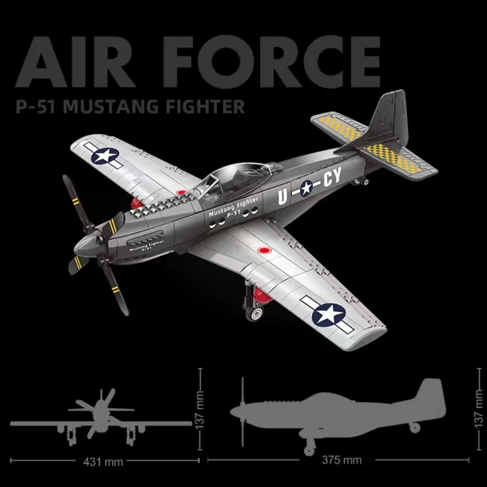 軍用戦闘機 小型粒子ビルディングブロックモデル