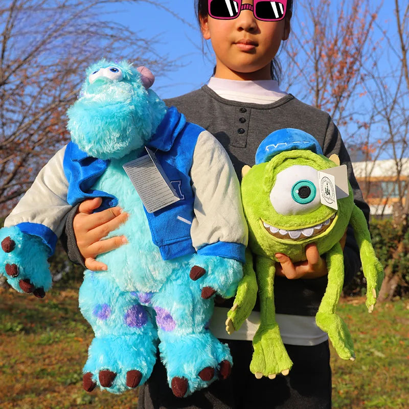 Large Mike And Sully Plush Toy Original Sullivan Dolls Monsters University Stuffed Sulley Michael Wazowski Gift For Girls Kids