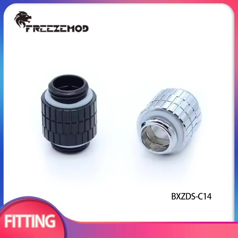 

FREEZEMOD G1/4 Double Male 360 Degree Rotary Inner Hexagonal Fixed Brass Adapter Pc Water Cooling Metal Fitting /BXZDS-C14