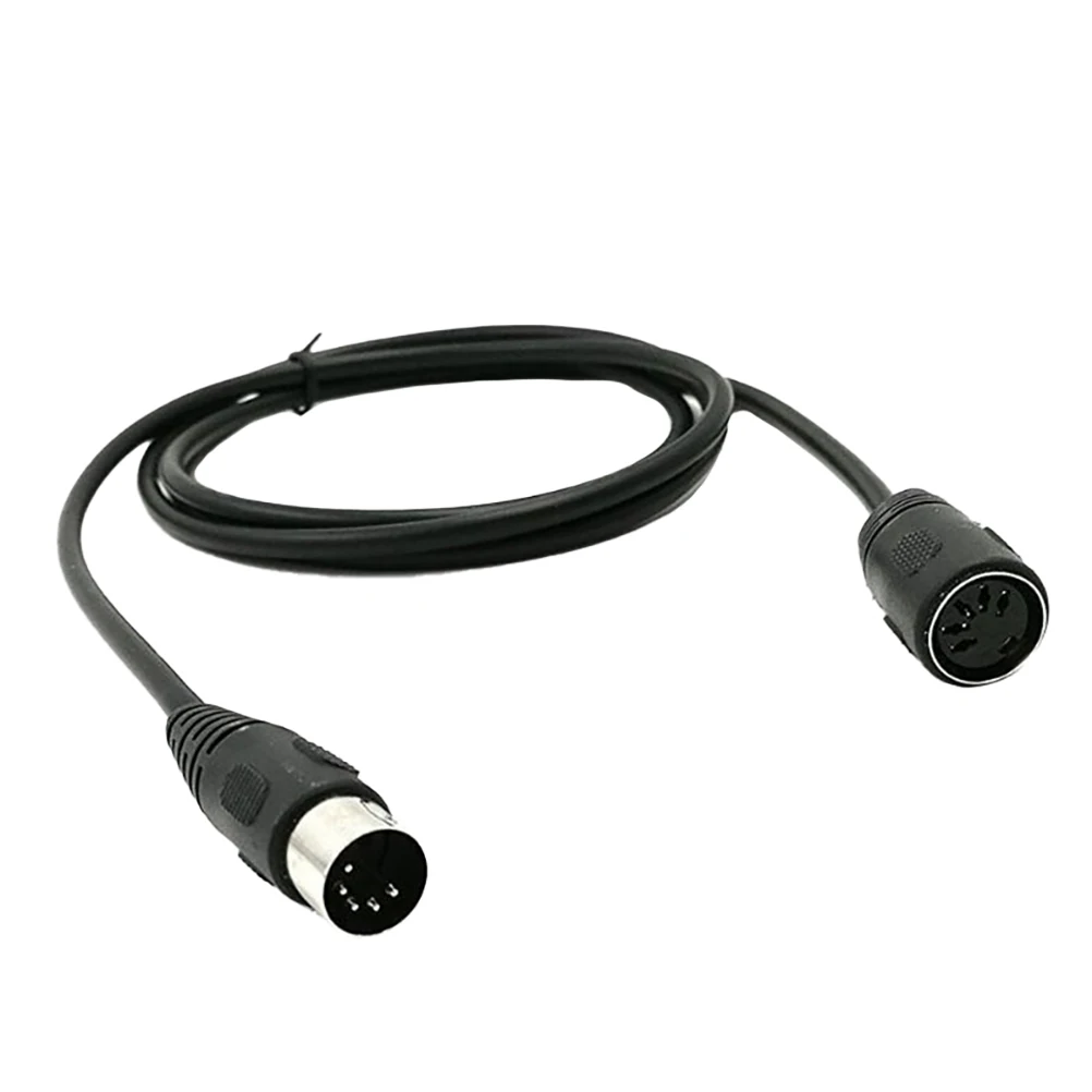 

1pc 3M Midi Audio Cable 5-Pin Flexible Durable For Vintage Keyboard Piano Electronic Organ Instrument Extension Cable