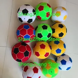 1Pcs Felt Soccer Ball Inflatable Sticky Soccer Ball Kick Darts Ball for Inflatable Soccer Darts with Magic Tape Size 5 Or Pump