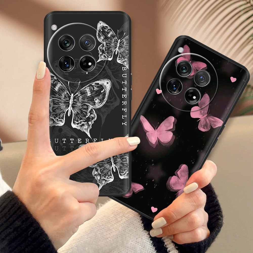 

For Oneplus 12 12R Case Soft Silicone Phone Case for One Plus 12 Case On 1+12 Cute Cartoon Back Cover 1+ 12R TPU Bumper Coque