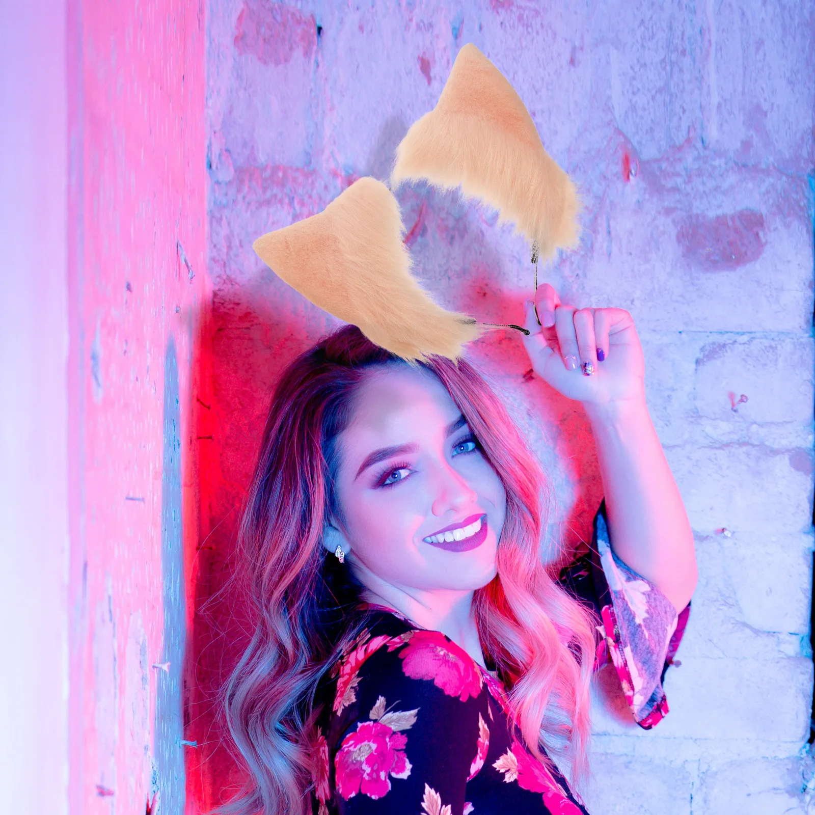 

Cat Ear Headband Set Cosplay Costume Animal Accessories Cute Props Cartoon Carnival