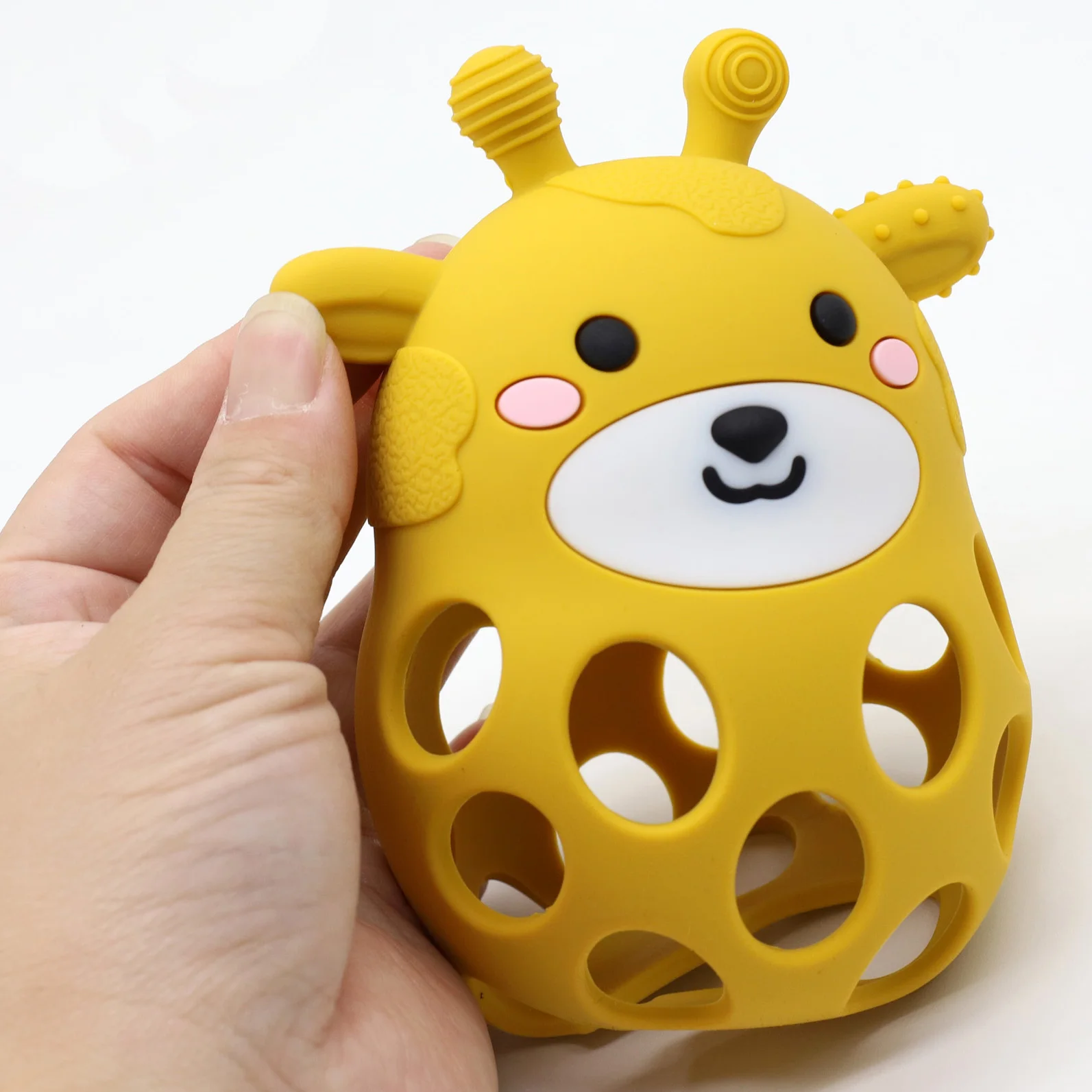 ของเล่นบีบซิลิโคนจำลองรีโมทคอนโทรล กัดฟัน กาว