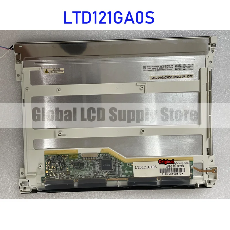 

LTD121GA0S 12.1 Inch Original LCD Display Screen Panel for Toshiba Matsushita Brand New and Fast Shipping 100% Tested