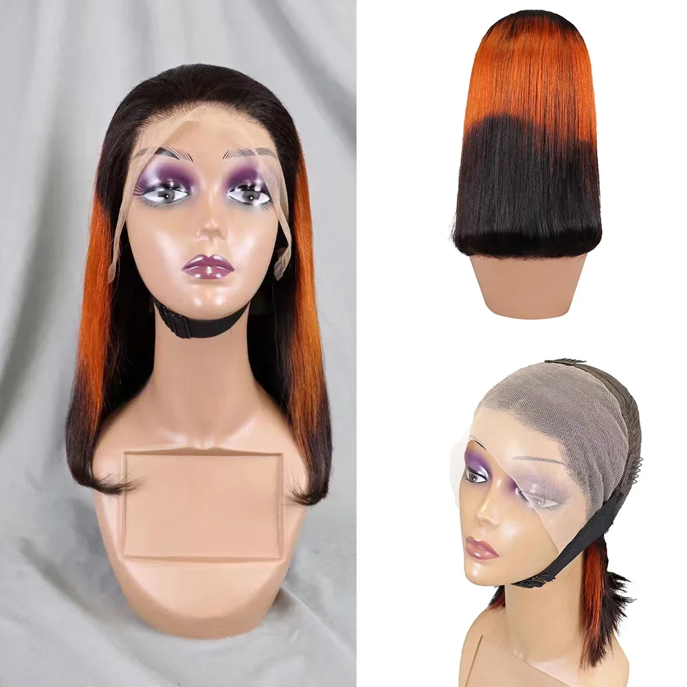 

10 12 14 16 Inch Straight Human Hair Wig Hd Transparent Lace Front Wigs 13x4 Lace Frontal Wig Brazilian Remy Bob Wigs for Women