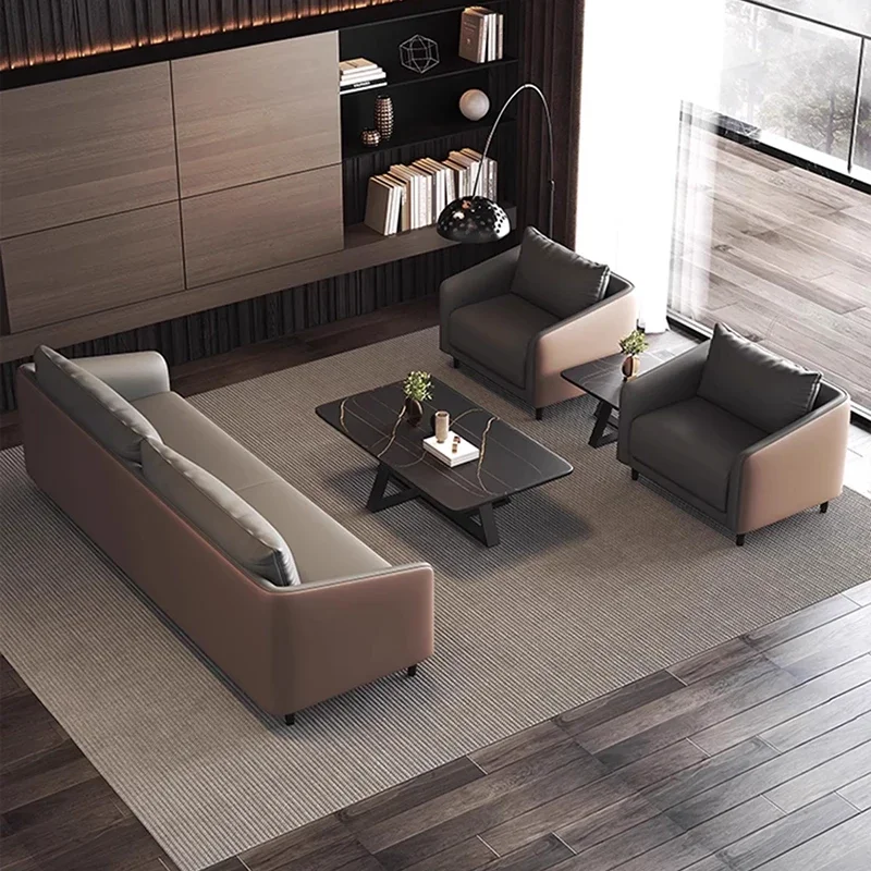 

Floor Recliner Office Sofa Hall Single Negotiations Commerce Simplicity Couches Meeting Guests Sofa Seccional Luxury Furniture