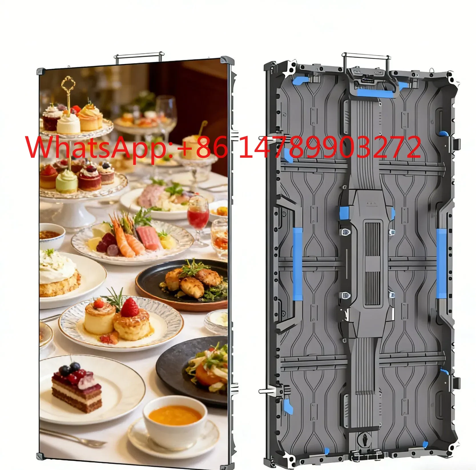 

High Refresh Rate 7680Hz P4 Outdoor Rental LED Screen Full Color Front Service High Brightness Square Billboard Display
