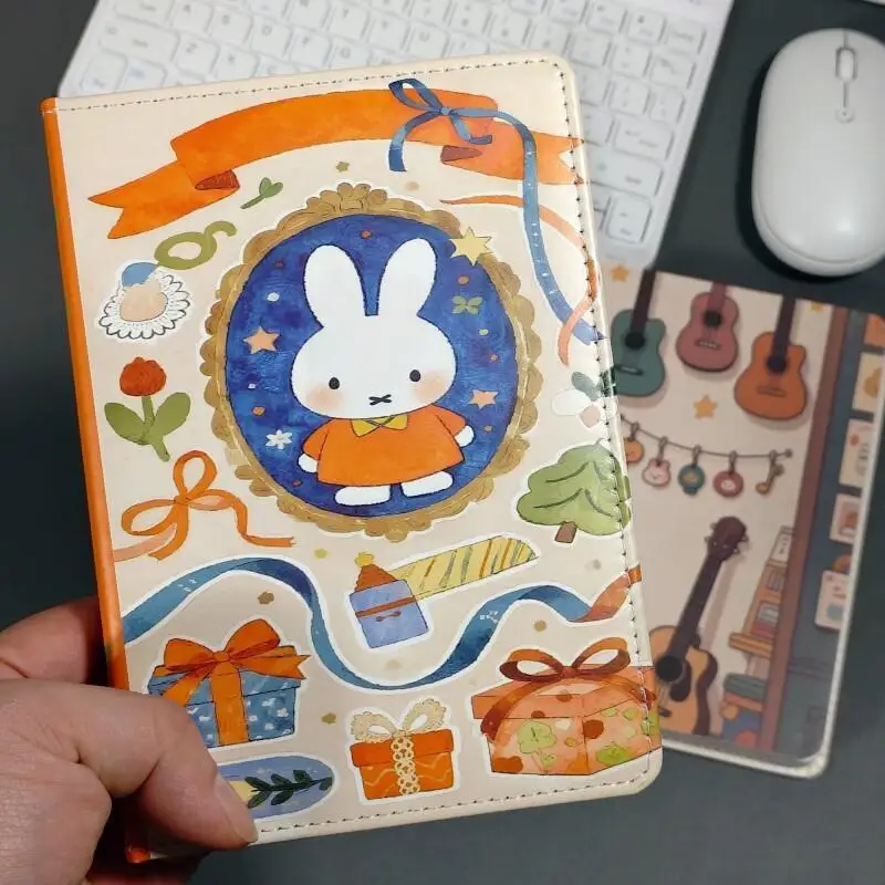Nijntje Notebook Leuke Cartoon Creatief Eenvoudig Kantoor Student Kleurrijke Binnenpagina Cartoon Notebook Vakantiecadeau