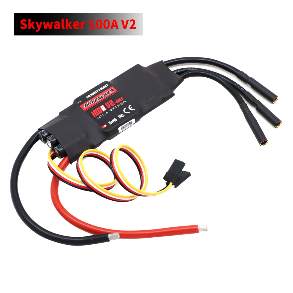 Hobbywing Skywalker 40A 50A 60A 80A 15A 20A 30A 100A 120A V2 130A160A ESC Speed Controller Met UBEC Voor RC Vliegtuigen Helikopter - afbeelding 1