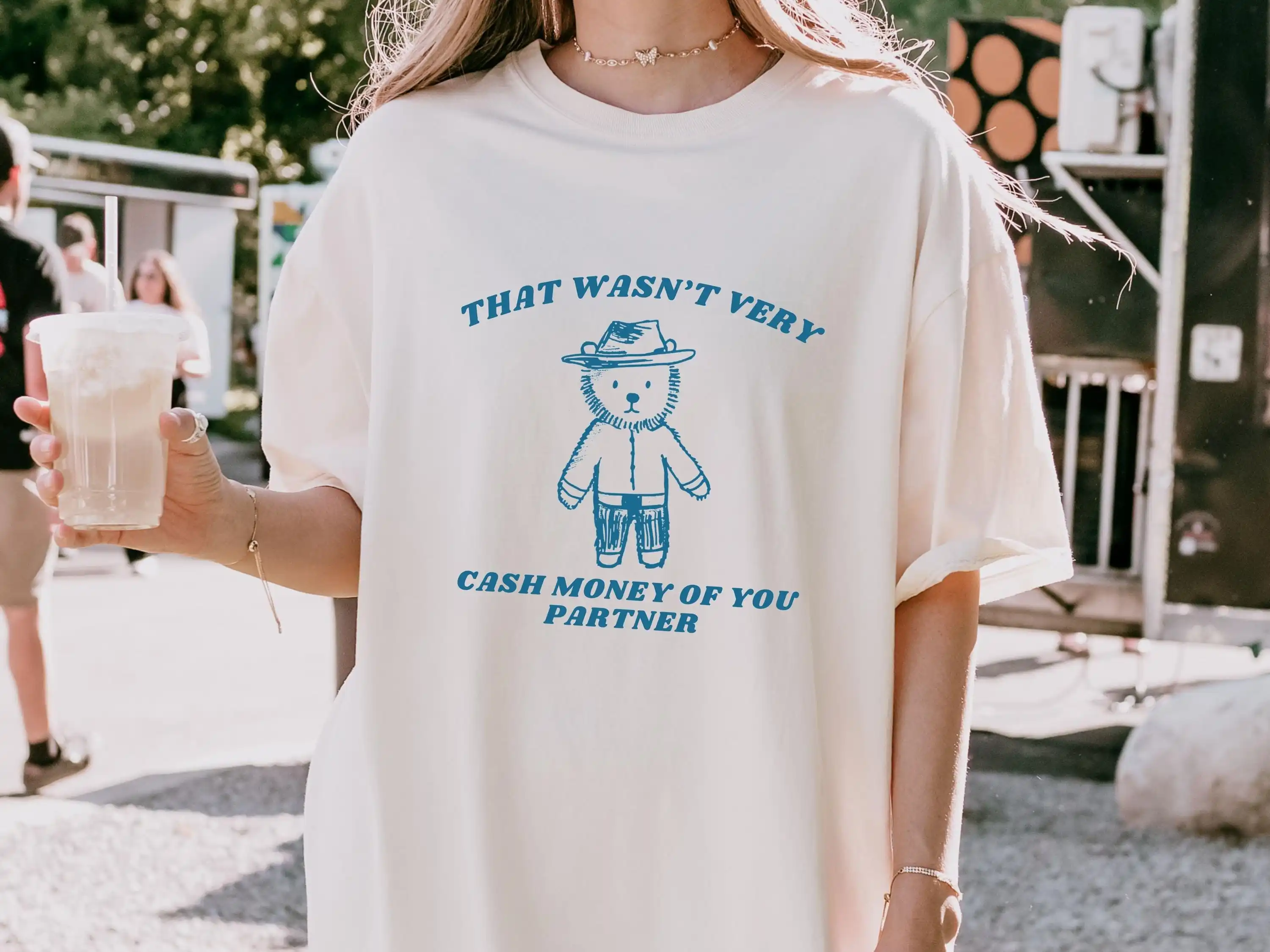 That Wasnt Very Cash Money of You Partner, Funny Shirt, Meme Shirt, Unhinged Shirt, Weird Shirt
