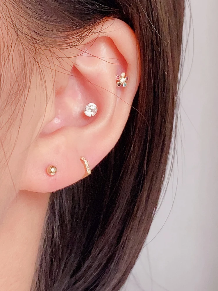 boucles-d'oreilles-en-or-pur-10-carats-pour-femmes-miniatures-hexagonales-zircon-baies-cœur-doux-clous-d'oreilles-en-or-bijoux-a-motif-floral
