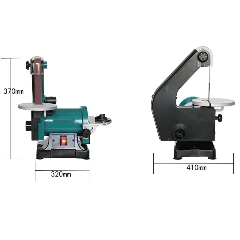 

220v Polish Belt Sander Grinder Home Polishing Small Woodworking Desktop Sander Sandpaper Machine Sharpening Knife