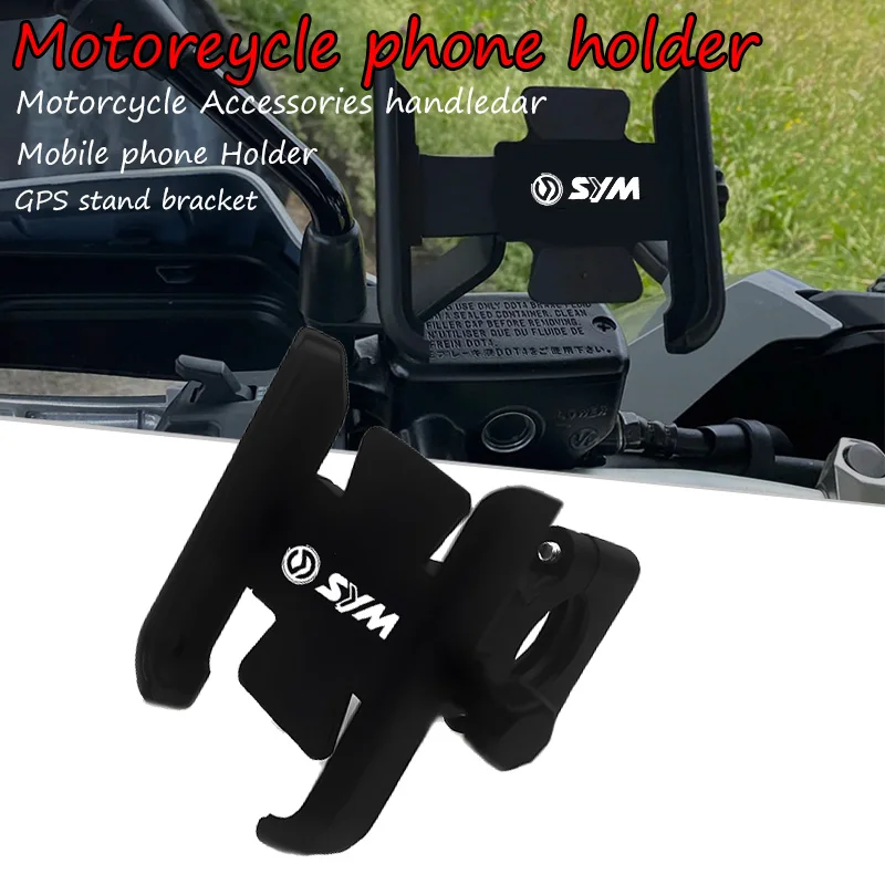 Motorcycle Phone Holder Accessories For SYM JP150 GR125 fiddle FNX150 maxsym 400i 600i High Quality Aluminum Mobile Stand Holder