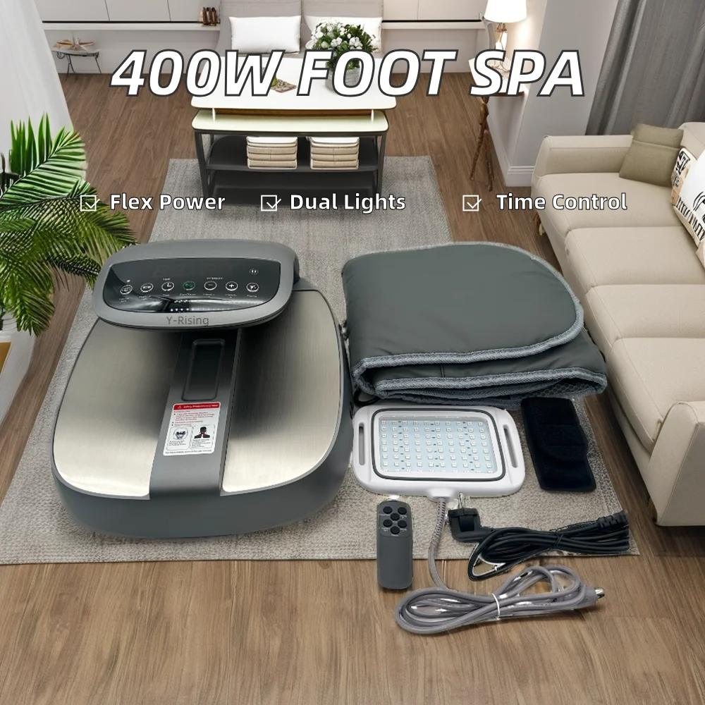 

Multi-Functional Remote Control IMD Display Screen Foot Circulation Massager Machine Terahertz Therapy For Health Care
