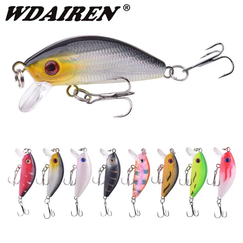 Crankbait flotante Wobbler para lubina y carpa - 5 cm, 3,8 g - imagen 4