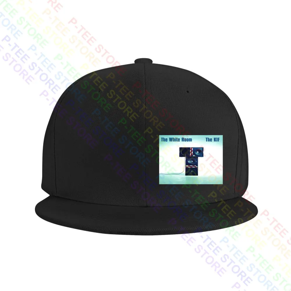 O Kf O Quarto Branco Vinyl Cd Capa Boné de Beisebol, Snapback Caps, malha balde chapéu