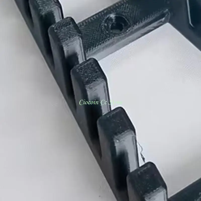 X90F Home Repair Storage Rack for Hand Tool Use, Wall Mount Slot Layout with Layered Plastic Rack Body for Garage Areas