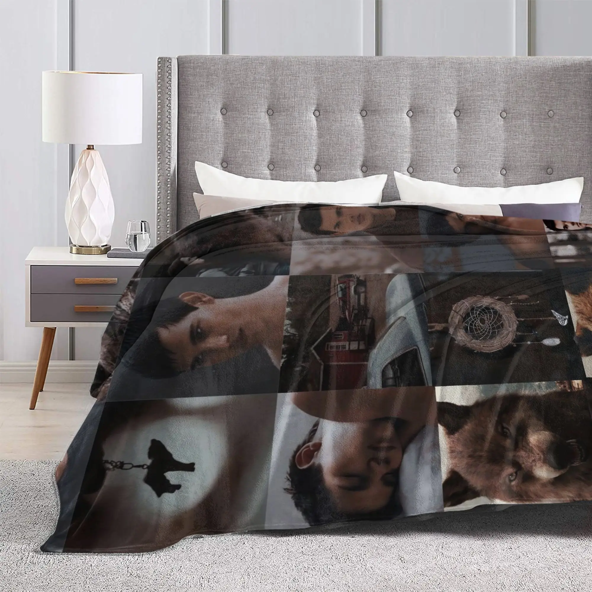 جاكوب الأسود الدافئة بطانية ناعمة الشفق ساغا الاطفال أفخم رمي بطانية مضحك ديكور المنزل الفانيلا المفرش أريكة غطاء سرير