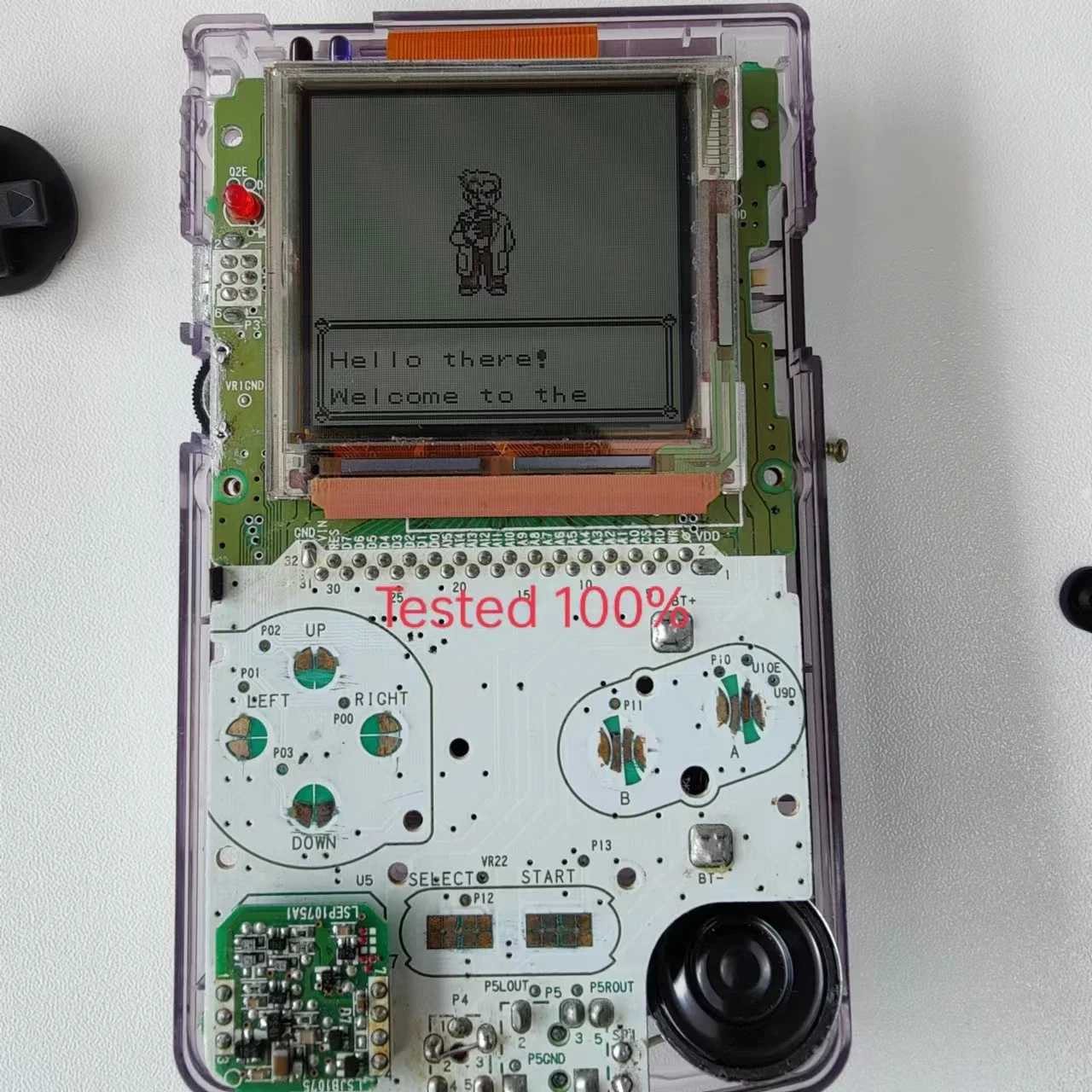 닌텐도 게임보이 컬러 GBC 화면용 정품 중고 LCD 디스플레이, Ags001