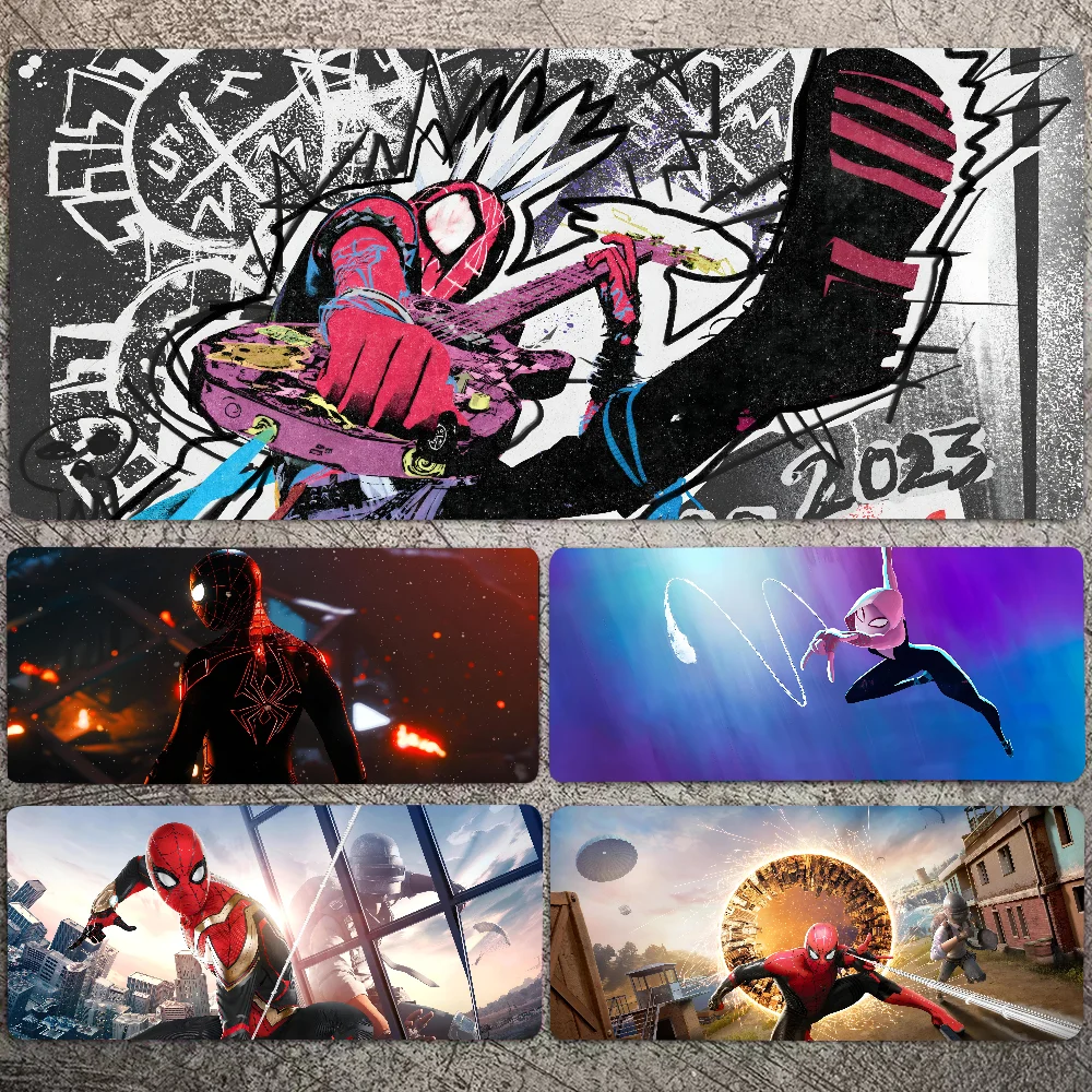 1pc Hot Superhero SpiderMans Non-slip Mouse Pad Suitable For Office Computers Laptops E-sports Game Desk Mats XXL Keyboard