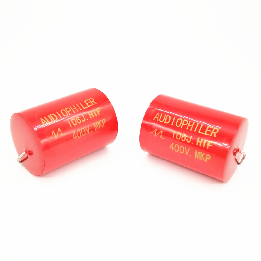 1-10pcs/lot Audiophiler Axial MKP 400v 0.47uf 1uf 1.5uf 2.2uf 2.7uf 3.3uf 4.7uf 5.6uf 6.8uf 8.2uf 10UF Tubular Audio Capacitor