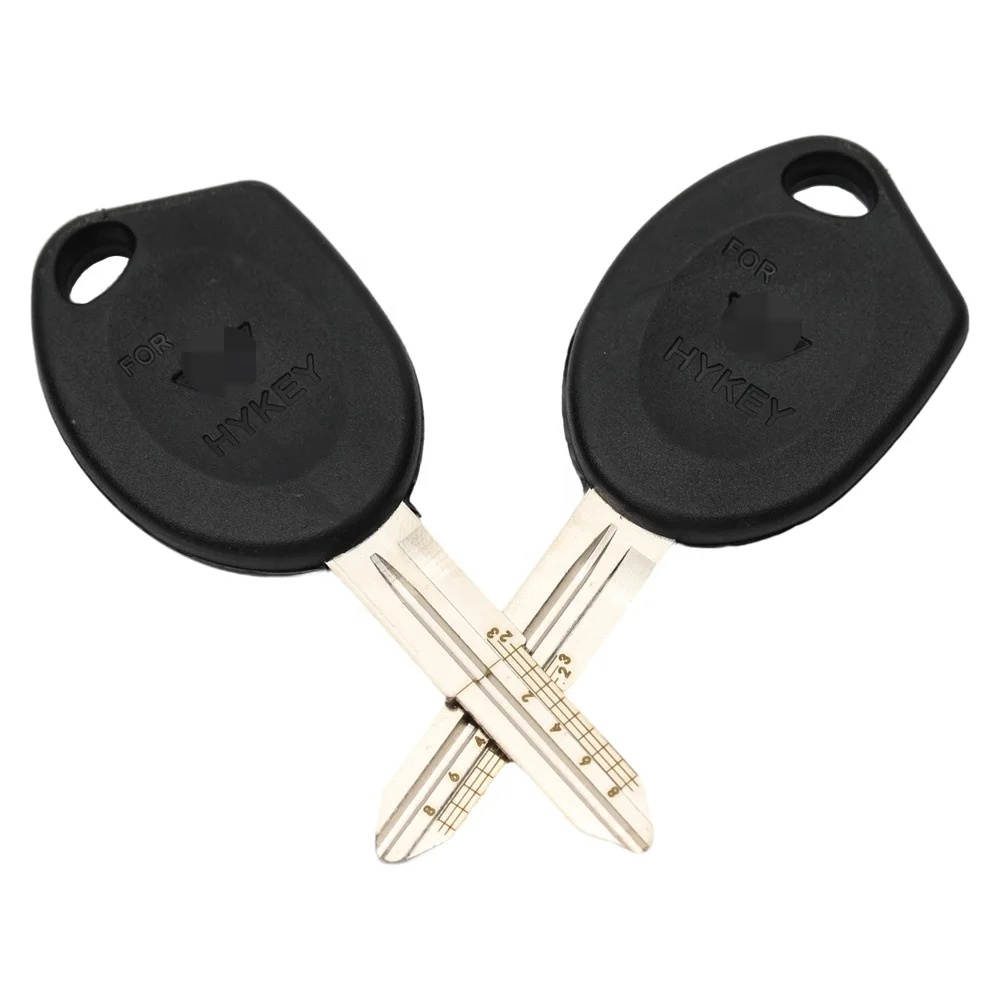 Car blank Key with Graduation Scale Lineation Flat Milling for Wuling Van Scale Shear Gear Blank key Wuling Double Groove Left