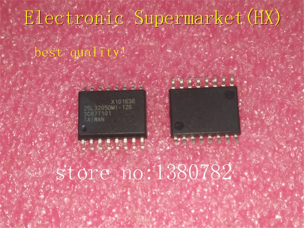 

Free Shipping 20pcs/lots MX25L3205DMI-12G MX25L3205DMI MX25L3205 SOP-16 IC In stock!