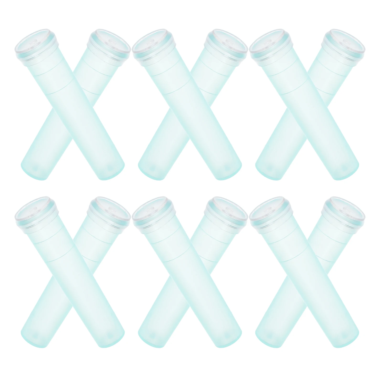 

100pcs Flower Preservation Tube 7 Cm Long Light Green Floral Water Container For Florist Flower Arrangement Supplies Growing
