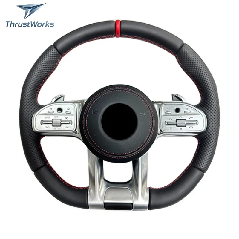 

ThrustWorks Best Sellinack Leather CLS G CLASS W217 W218 W219 W222 W253 W205 Steering Wheel New