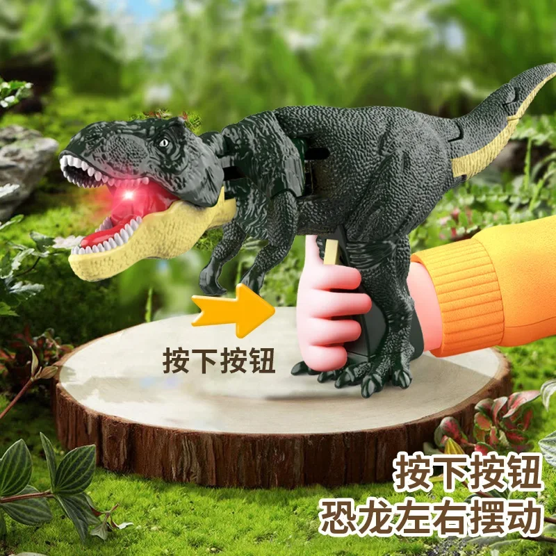 Dinosaurio Zazazaza Toy Animal Figure Toys Children Creative Telescopic Spring Swing Dinosaurs Fidget Toys Christmas Gifts Kids