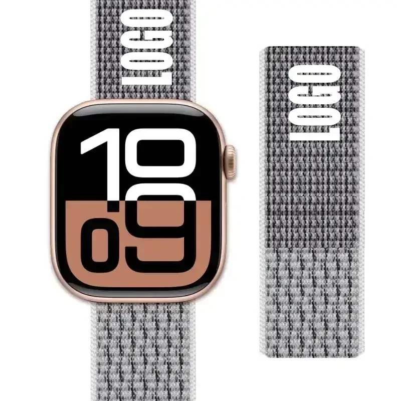 Original 1:1 Sport Loop für Apple Watch 11 12 Armband 42mm 46mm 44/40-41-45mm Armband iWatch Series 10 9 8 7 6 5 SE3 Ultra 4 3 49mm – Detail 8