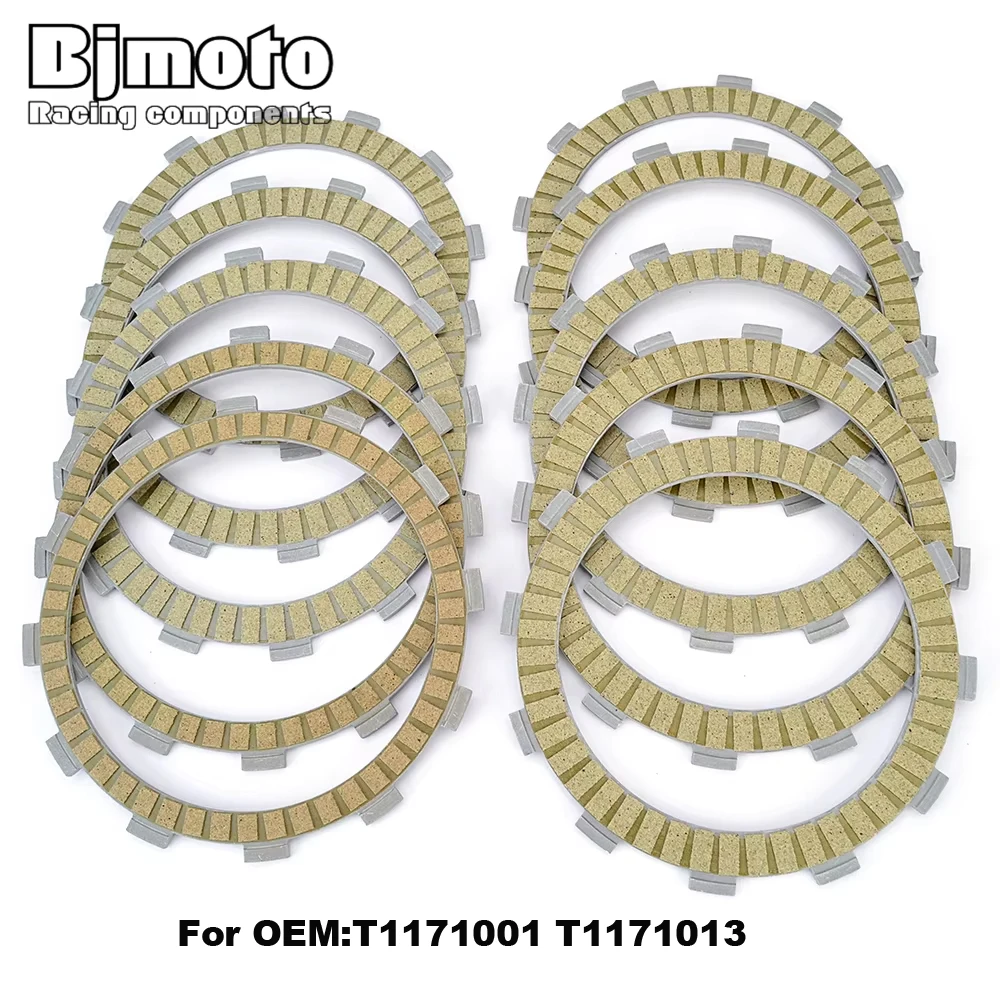 

Motorcycle Clutch Friction Plates For Triumph Daytona 955i Speed Triple RS ST Sprint Tiger 1050cc T1171001 T1170713 T1171013