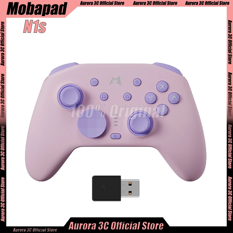 MOBAPAD N1S / N1 HD Wireless,Hall Effect Custom Joystick Controller For  PC Android iOS Nintendo SwitchGamepad Game Accessories