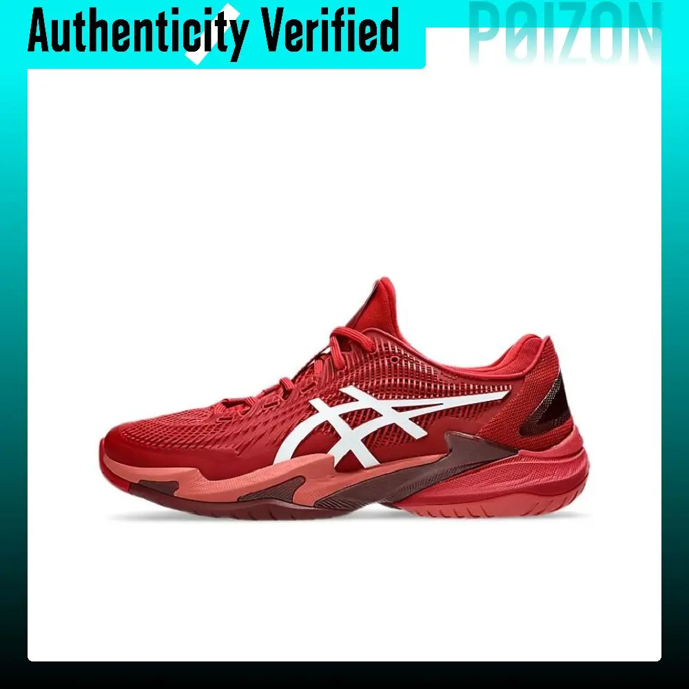 ASICS Court FF 3 Tennis Shoes Men's Low-top Red White 1041A361-962