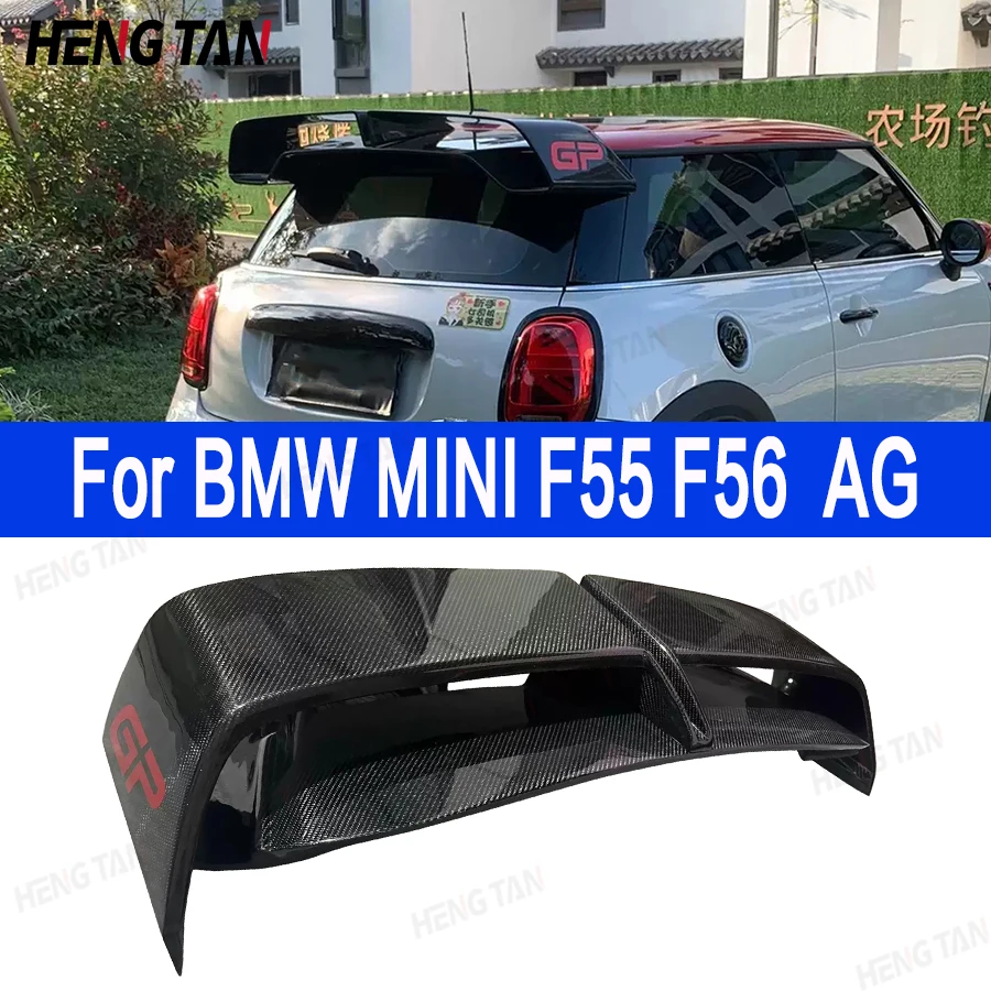 

Для BMW mini F56 F55 серия GP стиль Высокое качество Настоящее углеродное волокно Автомобильный задний спойлер губа крыло удлинитель
