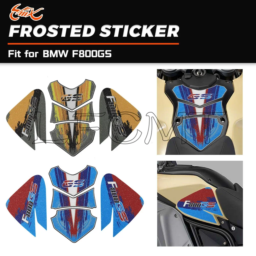 Fit for BMW F800 GS F 800 GS F800GS/ ADV Motorcycle PVC Anti Slip Tank Pad Protector Stickers Fuel Tank Side Knee Tankpad Decals