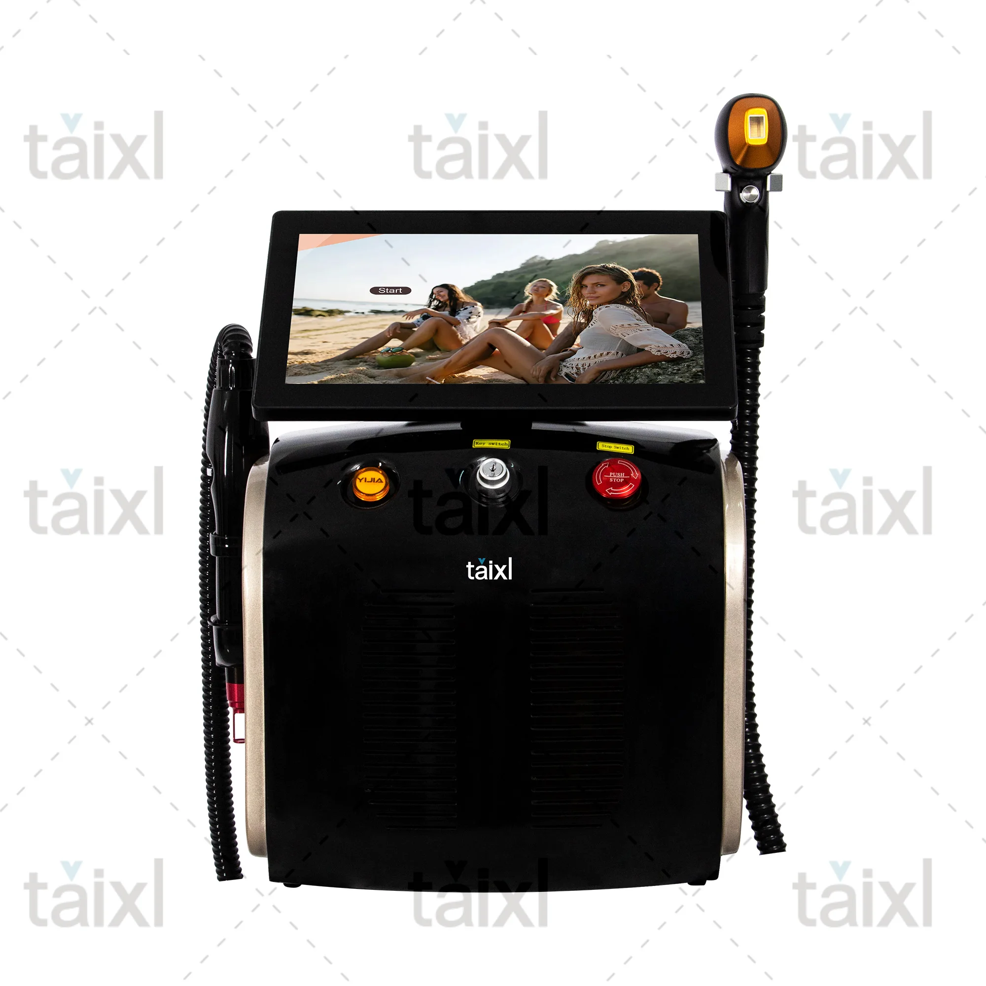 Titanium Hair Removal Professional 2-In-1 2025 Diode Laser Pico Ipl Nd Yag Picosecond Opt Tattoo Remove