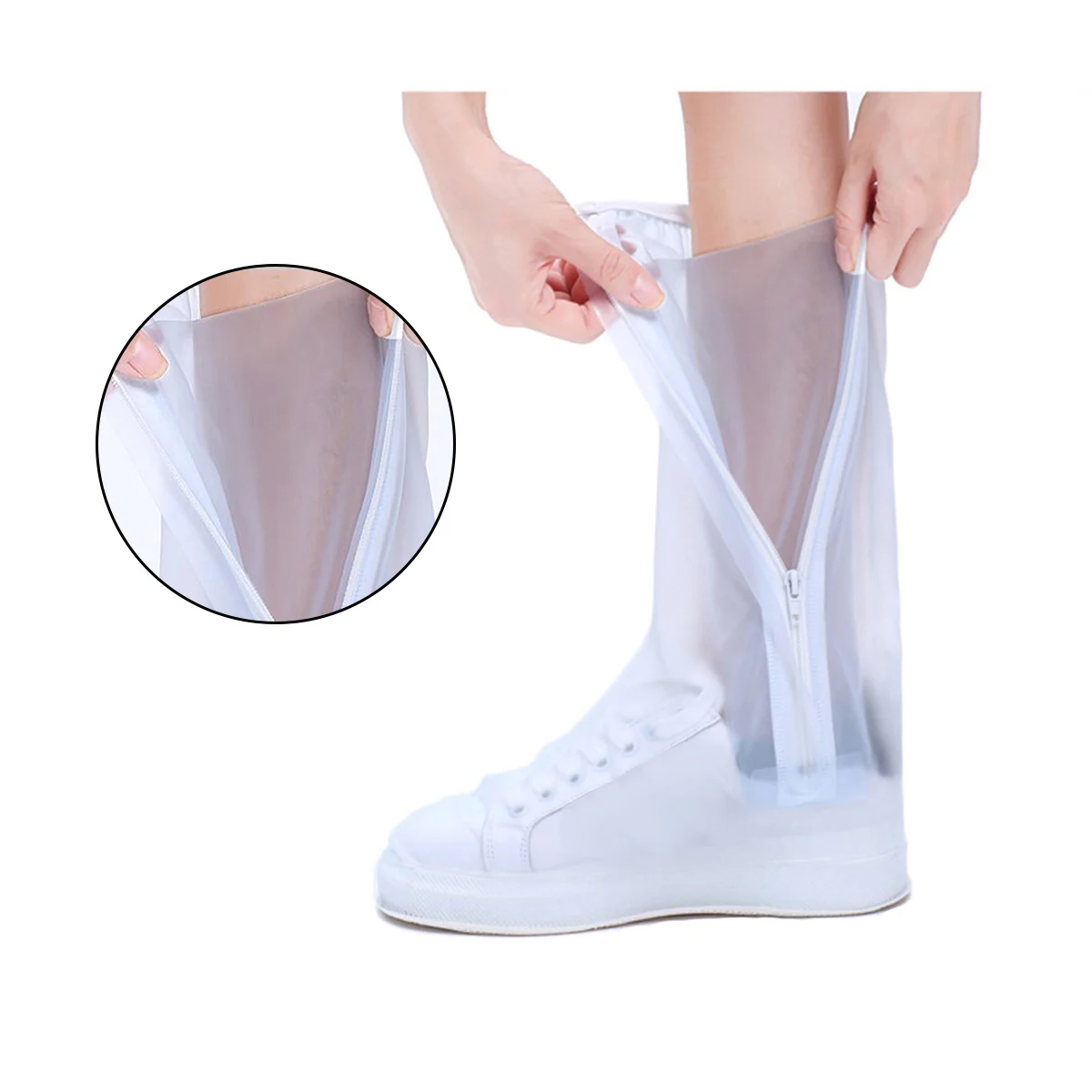 

Waterproof Shoe Cover Reusable Boot Protector Shoes Covers Tall for Rain